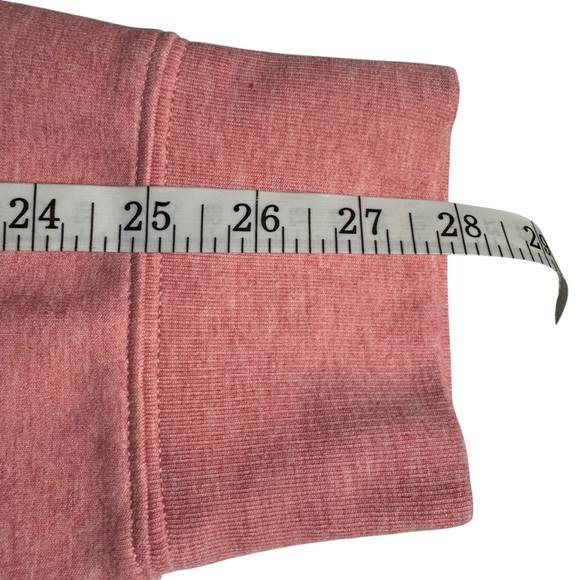 Tommy Hilfiger Quarter Zip Sweater XXL Big and Tall Pink Cotton Lightweight Long - Picture 10 of 10